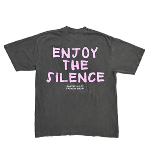 Santee Alley "Enjoy The Silence" Shirt (Vintage Black/Pink)