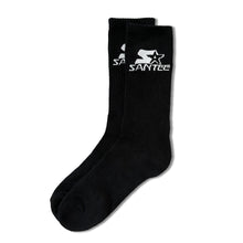 Load image into Gallery viewer, SANTEE LOGO CREW SOCK (BLACK)