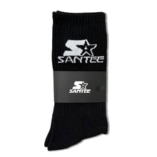 Load image into Gallery viewer, SANTEE LOGO CREW SOCK (BLACK)