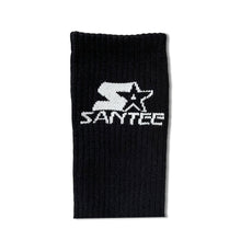 Load image into Gallery viewer, SANTEE LOGO CREW SOCK (BLACK)