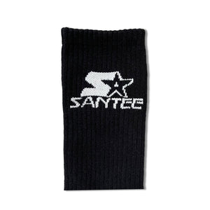 SANTEE LOGO CREW SOCK (BLACK)