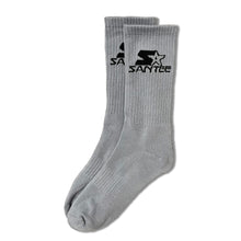 Load image into Gallery viewer, SANTEE LOGO CREW SOCK (GREY)