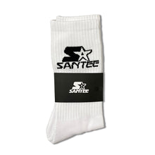 Load image into Gallery viewer, SANTEE LOGO CREW SOCK (WHITE)