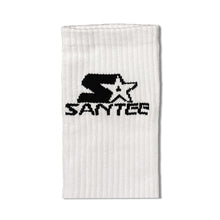 Load image into Gallery viewer, SANTEE LOGO CREW SOCK (WHITE)